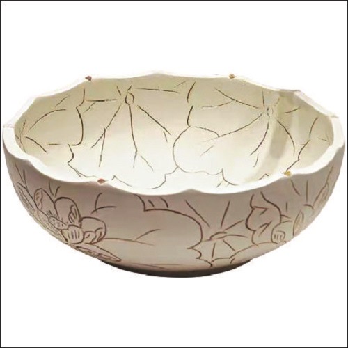 Chậu sứ Mỹ thuật - Lavabo đặt bàn Mỹ thuật - chậu rửa mặt cổ điển