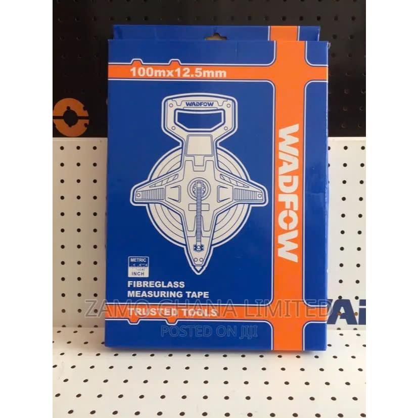 THƯỚC DÂY SỢI THỦY TINH 100X12.5MM WADFOW WMT25100 - HÀNG CHÍNH HÃNG