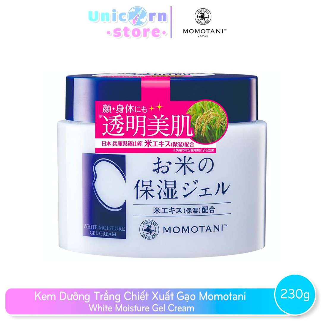 Kem Dưỡng Trắng Momotani White Moisture Gel Cream 230G