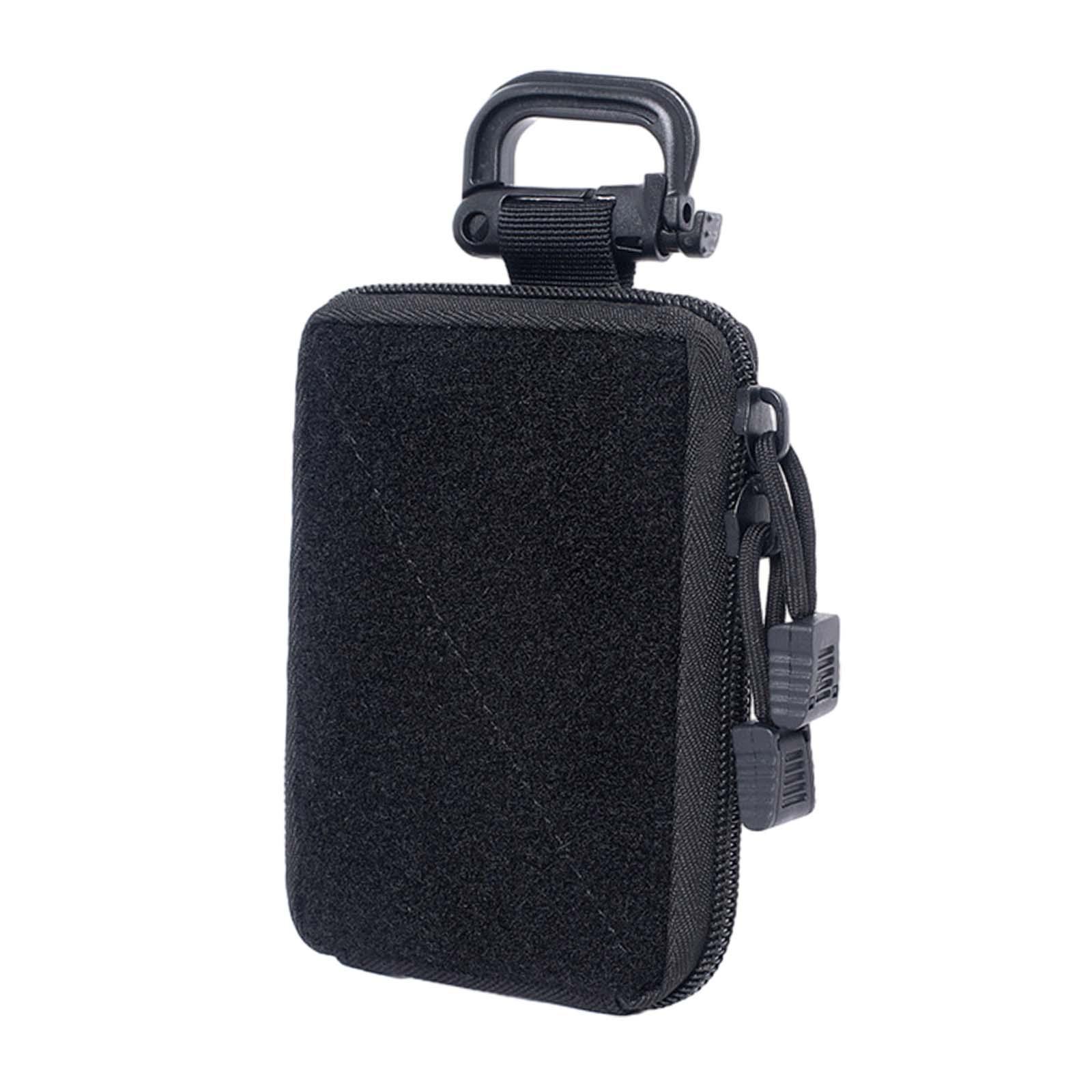 Small Pouch Electronics Accessories Organizer Zippered Utility Organizer Bag Waist Belt Pouch for Fishing Camping