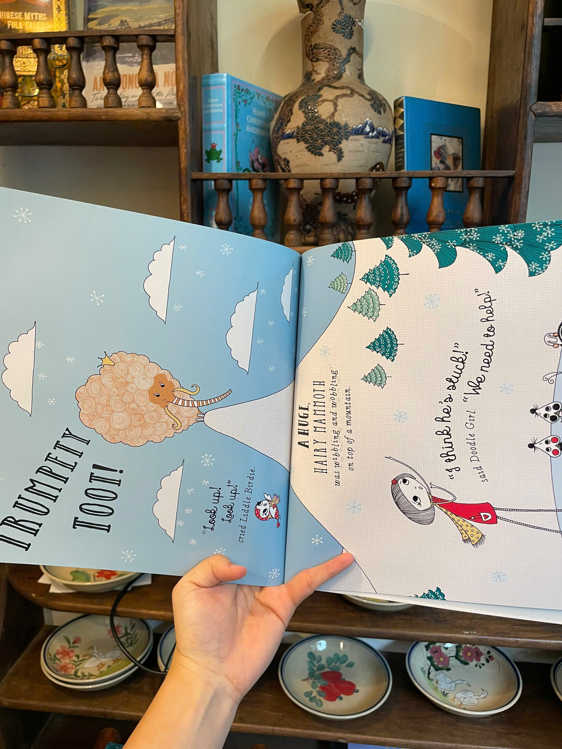Sách - The Magical Ice Palace: A Doodle Girl Adventure by Suzanne Smith - Children Picture book