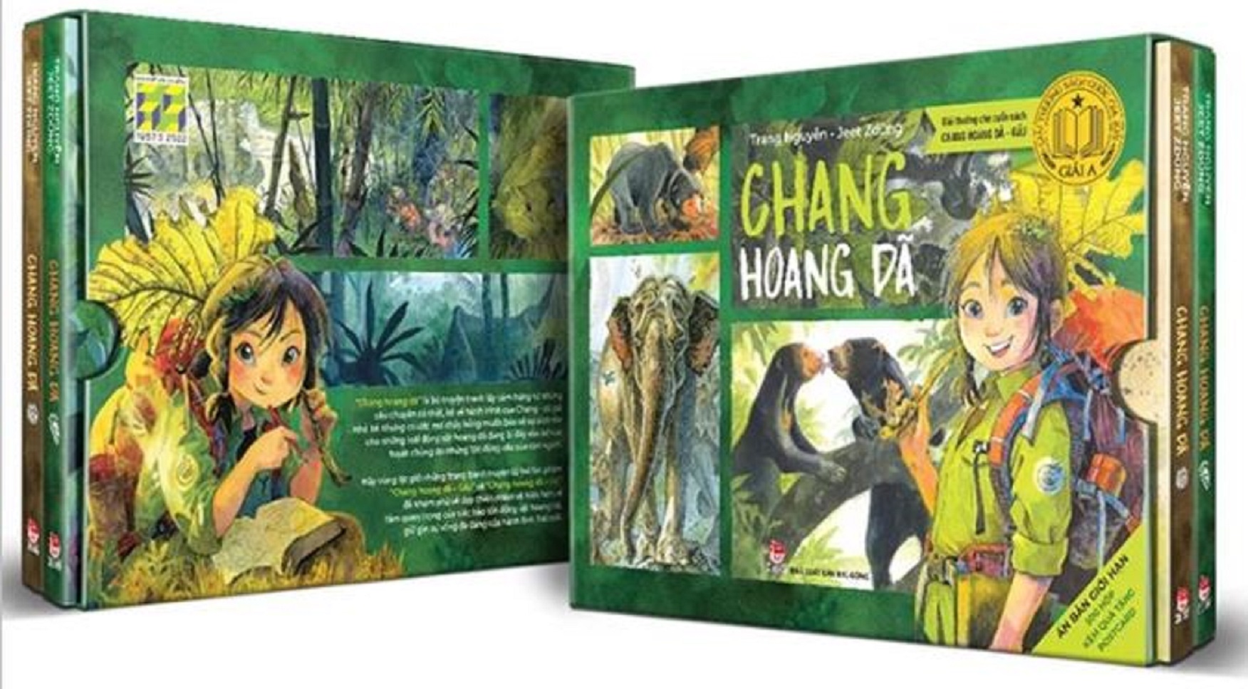 Boxset Chang hoang dã - Voi + Gấu - 2 quyển - Bản giới hạn kỉ niệm 65 năm NXB Kim Đồng