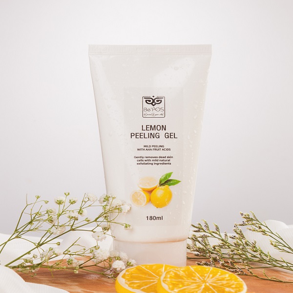 Tẩy da chết Be'Pos Lemon Peeling Gel