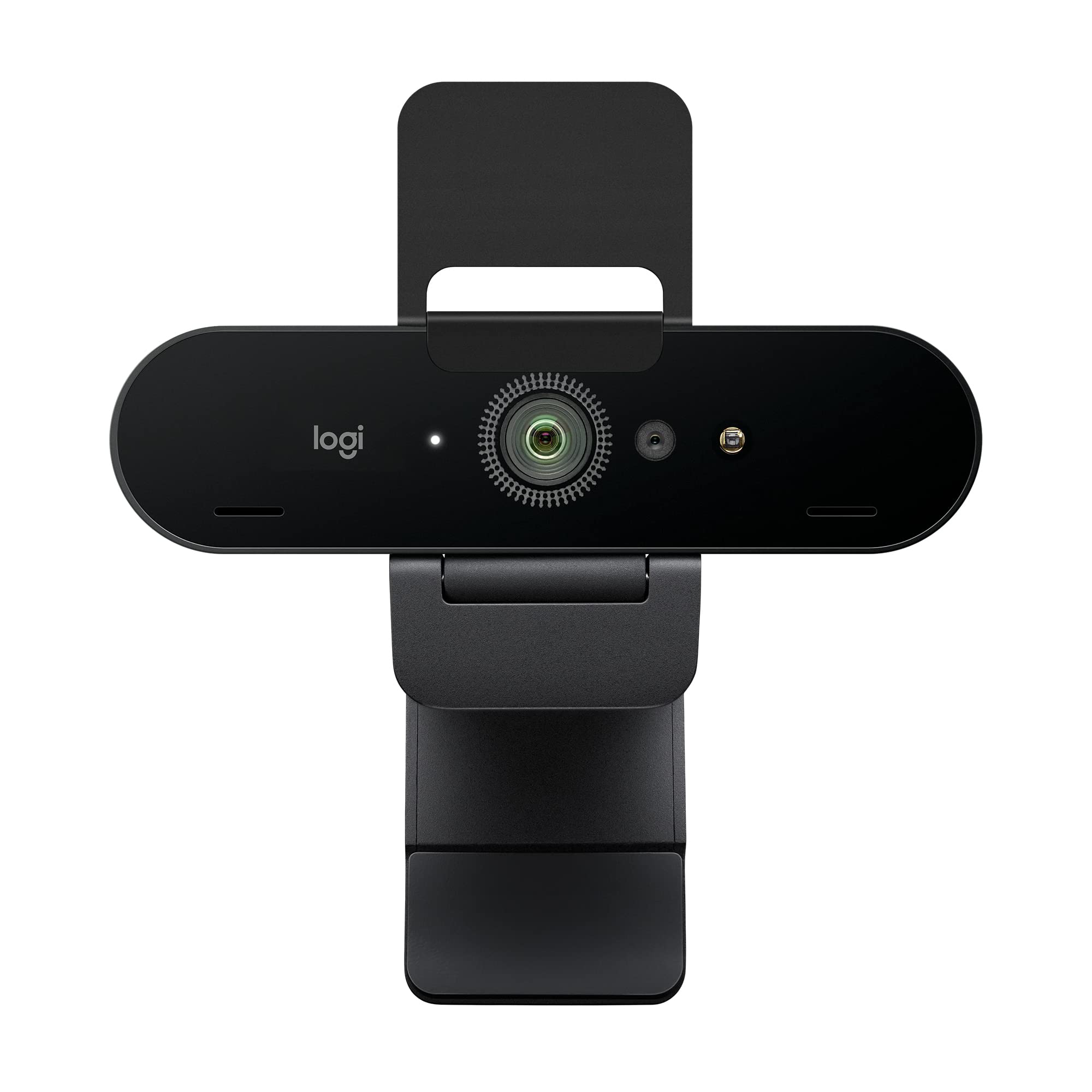 Webcam Logitech BRIO - 4K Ultra HD, tự động chỉnh sáng &amp; lấy nét, mic kép to rõ loại bỏ tiếng ồn - Hàng Chính Hãng