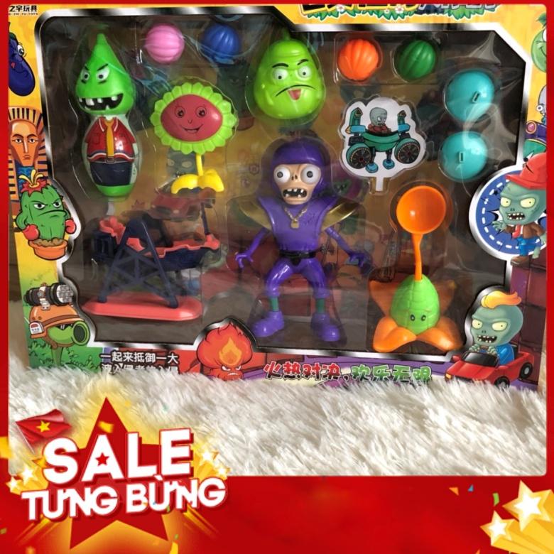 Bộ đồ chơi zombie mô phỏng cho bé - Hộp zombie trong trò chơi game nổi tiếng