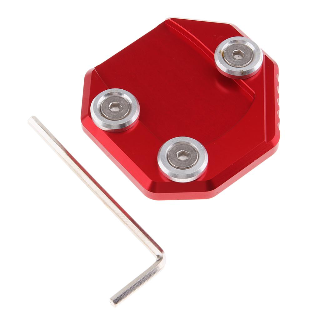 Motorcycle Side Stand Extension Pad for Suzuki GSR750 2011 2012 2013 2014 2015