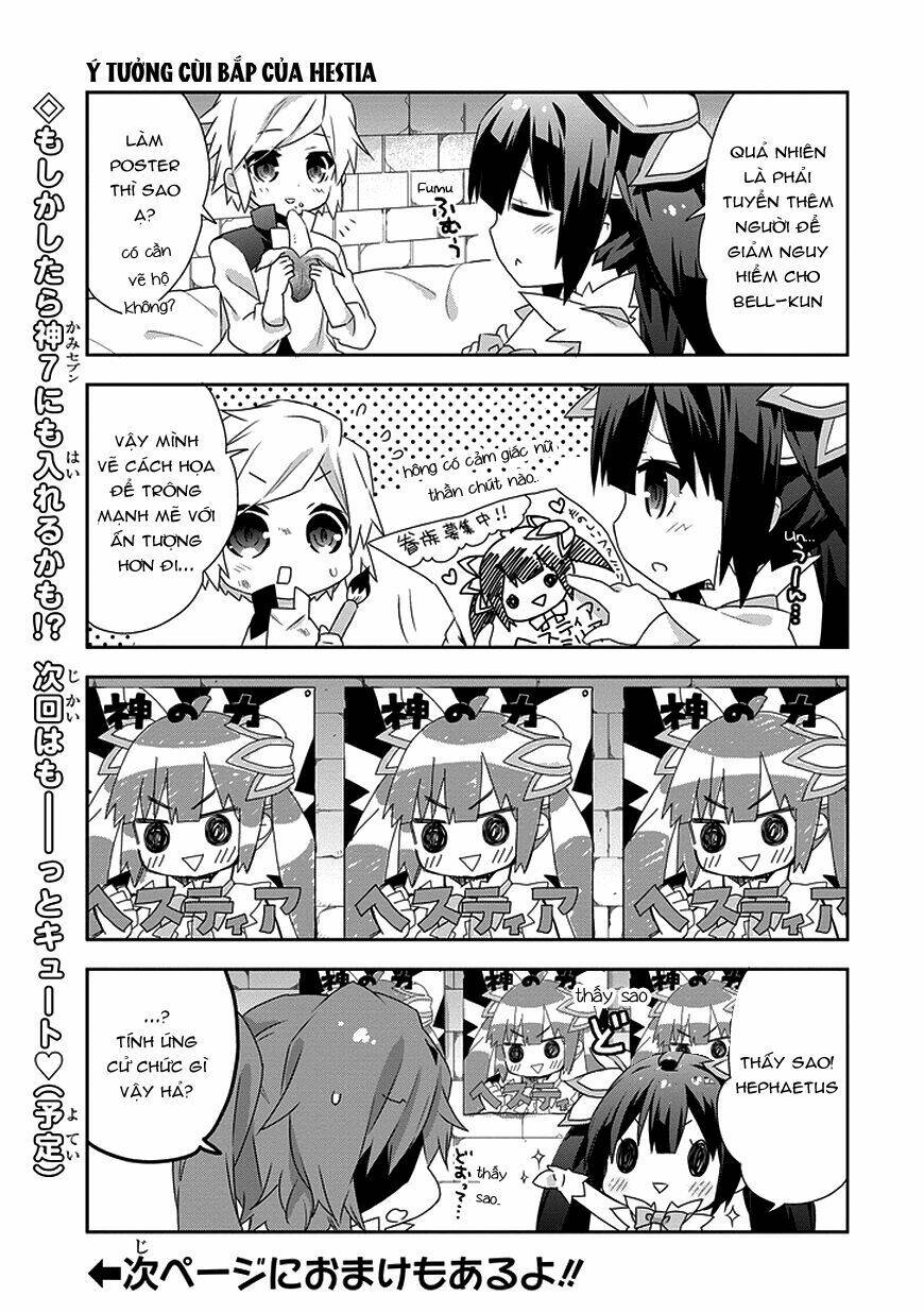 dungeon ni deai o motomeru no wa machigatte iru darou ka 4koma - days of goddess chapter 2 11