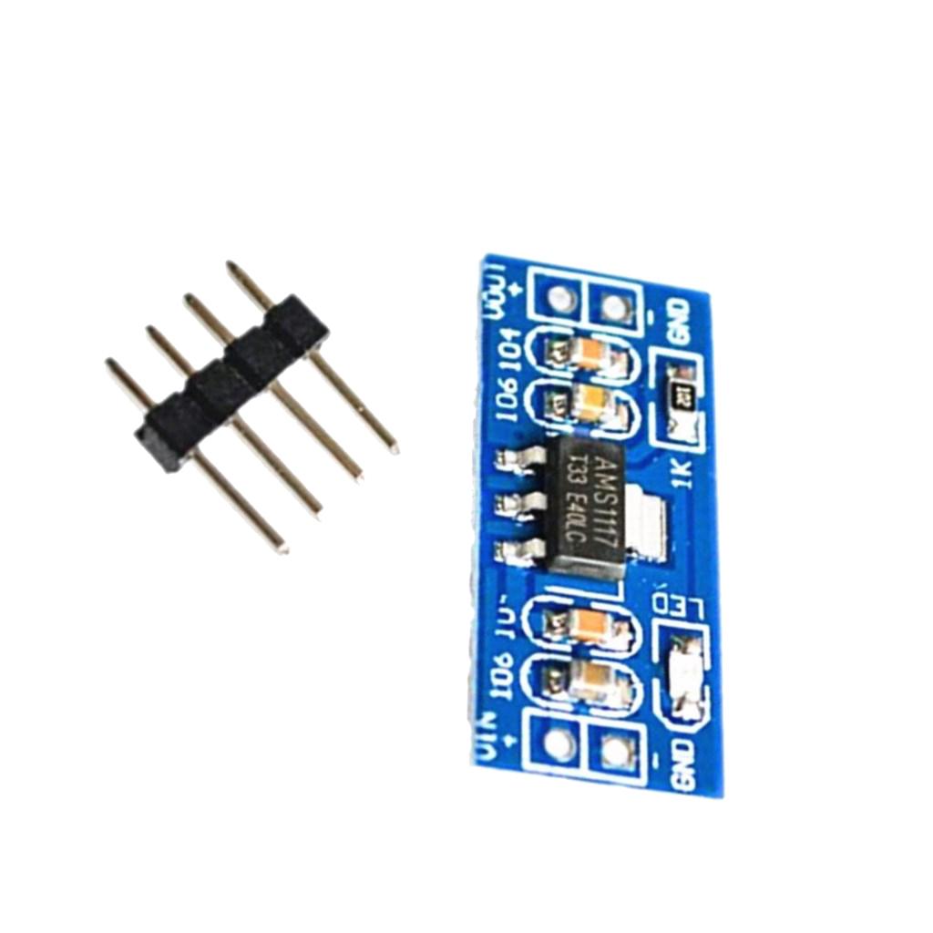 3pcs DC 4.75-12V to 3.3V Power Supply Module AMS1117 800MA