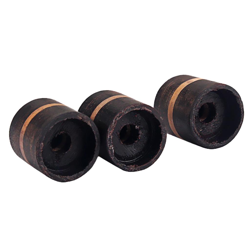 Sunnimix 3 Miếng Gỗ Hồng Sắc Guitar Tập Màu Nút Điều Khiển Nút Bấm