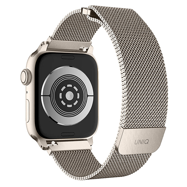 Dây Thép Dành Cho Apple Watch Ultra/ Ultra 2/ Apple Watch Series UNIQ Mesh Steel Strap_ Hàng Chính Hãng