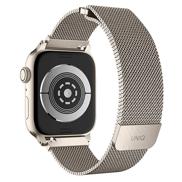 Dây dành cho Apple Watch UNIQ DANTE Mesh Steel Strap Dành Cho Series 1/8/SE Không Gỉ Cao Cấp - Hàng chính hãng