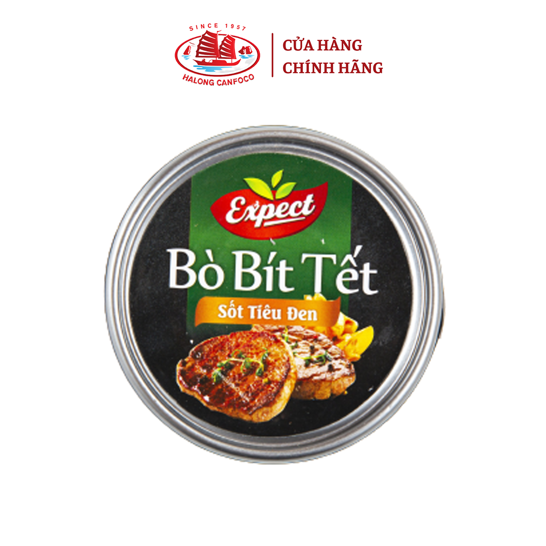 Bò Bít Tết Sốt Tiêu Đen Expect 150G (DATE: 10/2024)