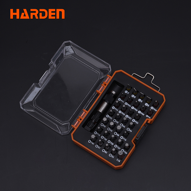 Bộ Tô Vít Đa Năng 32 Chi Tiết HARDEN 550833, Hàng Chính Hãng, Được Làm Từ Chất Liệu Thép CRV Chống Mài Mòn, Độ Cứng Cao. Sản Phẩm Đựng Trong Hộp Nhựa Tiện Lợi Và Bề Đẹp