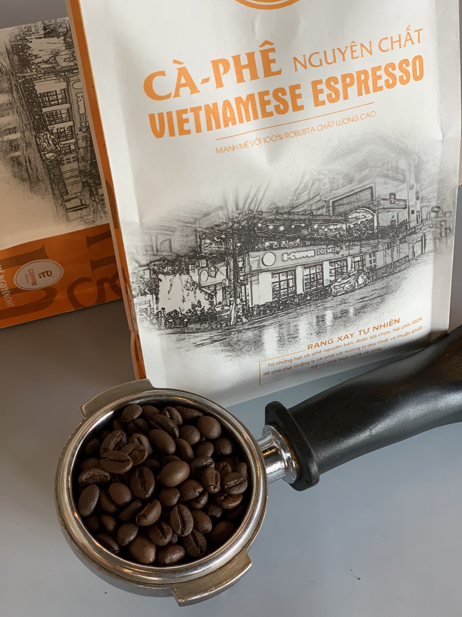 Cà phê E-Coffee Vietnamese Espresso (500 gram cà phê bột)