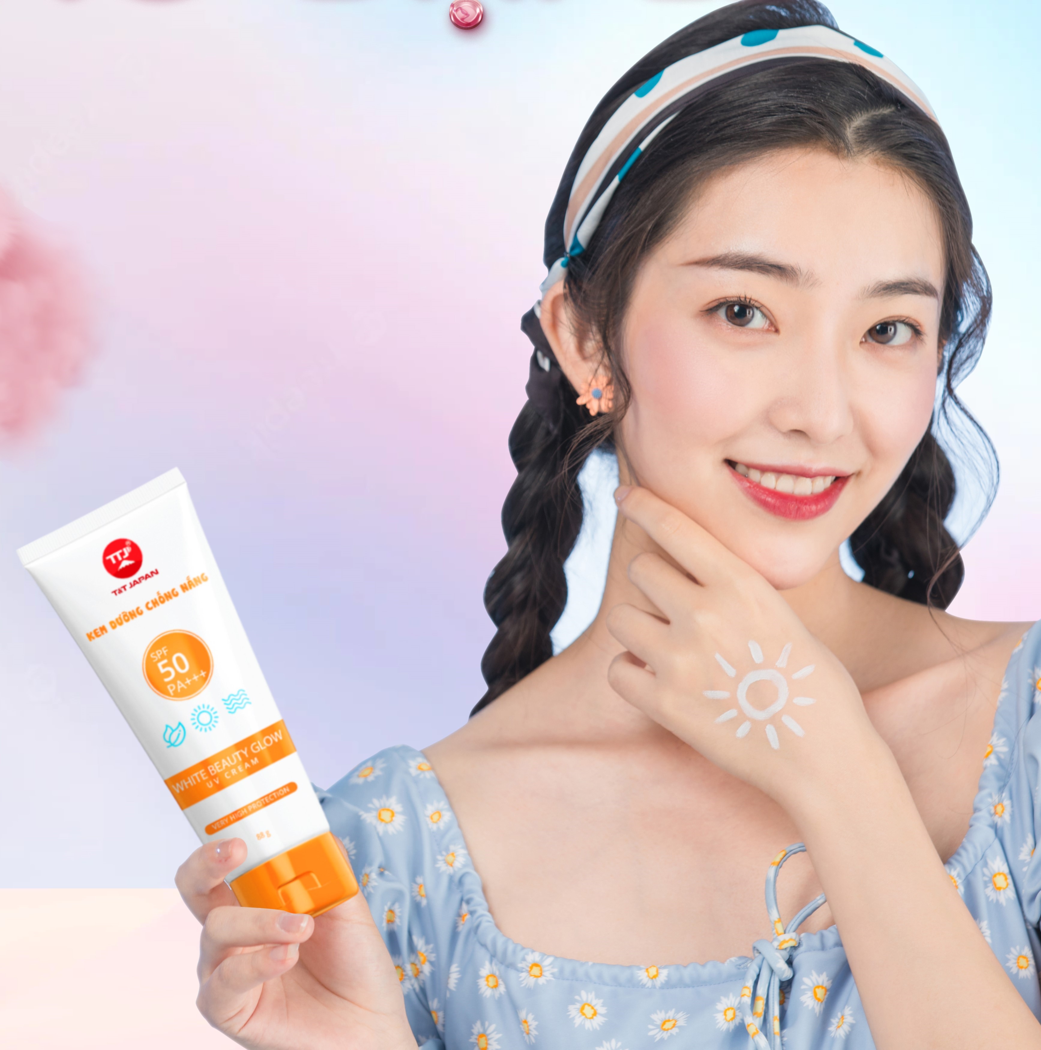 KEM DƯỠNG CHỐNG NẮNG MATISUKA WHITE BEAUTY GLOW UV CREAM SPF 50 PA +++