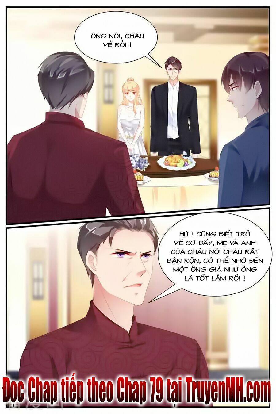 kiều thê thái điềm, đế thiếu sủng thượng thiên chapter 78 10