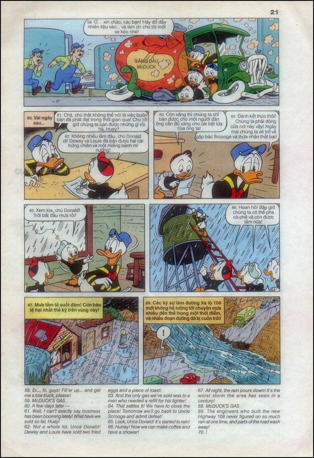 donald và bạn hữu chapter 80 24