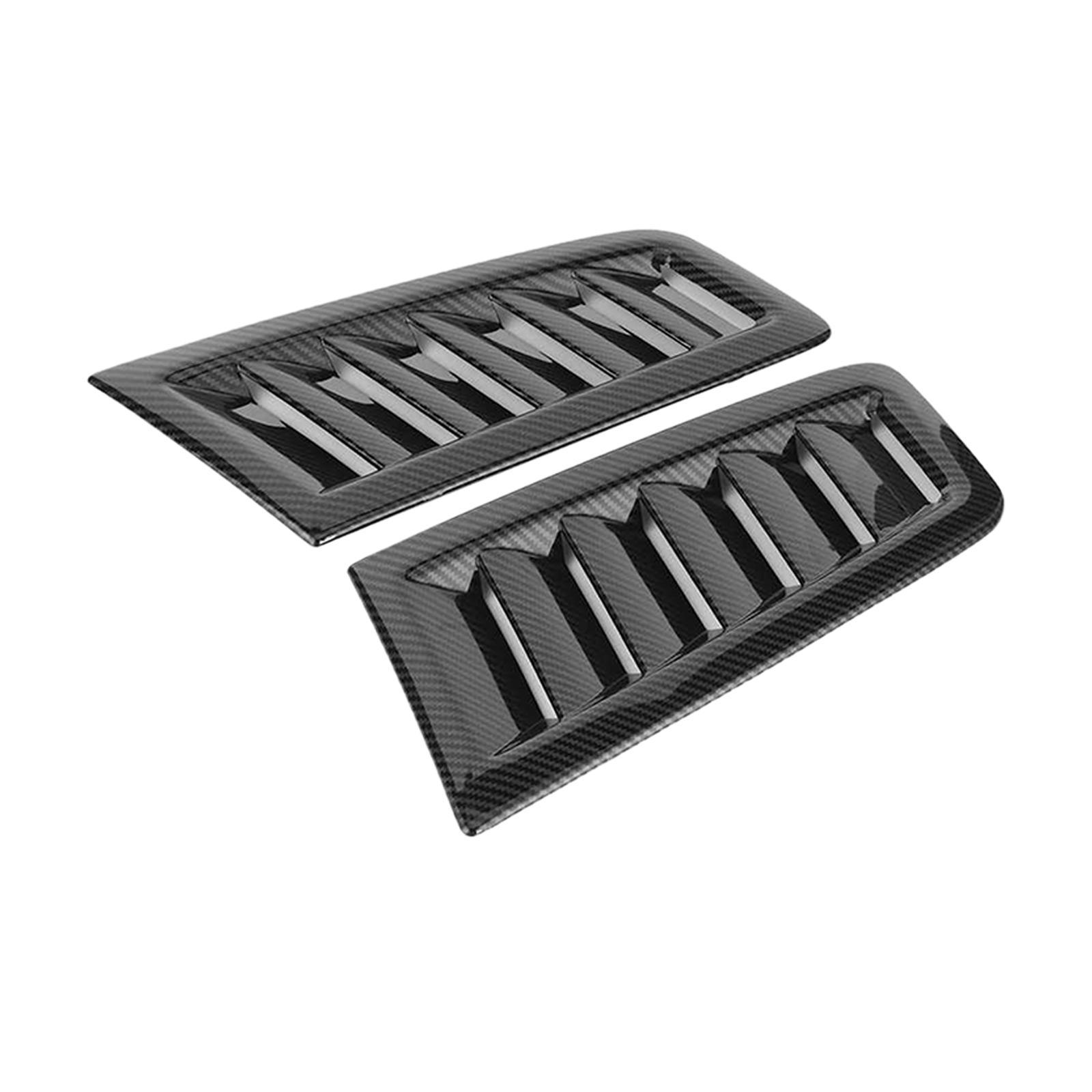 2 Pieces Bonnet Vents Hood Modified Accessory for Focus RS