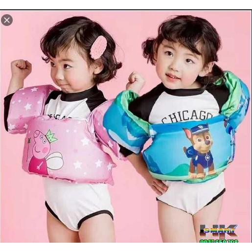 Phao Bơi Liền Tay Và Ngực Cho Bé Trai Bé Gái Gồm Nhiều Mẫu