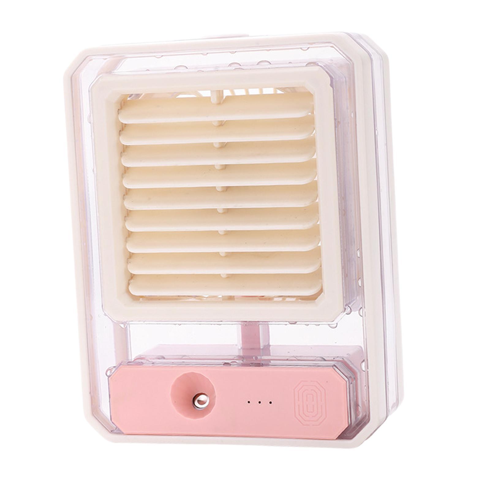 Portable Misting Fan Humidifier Air Conditioners Fan for Home Travel Bedroom