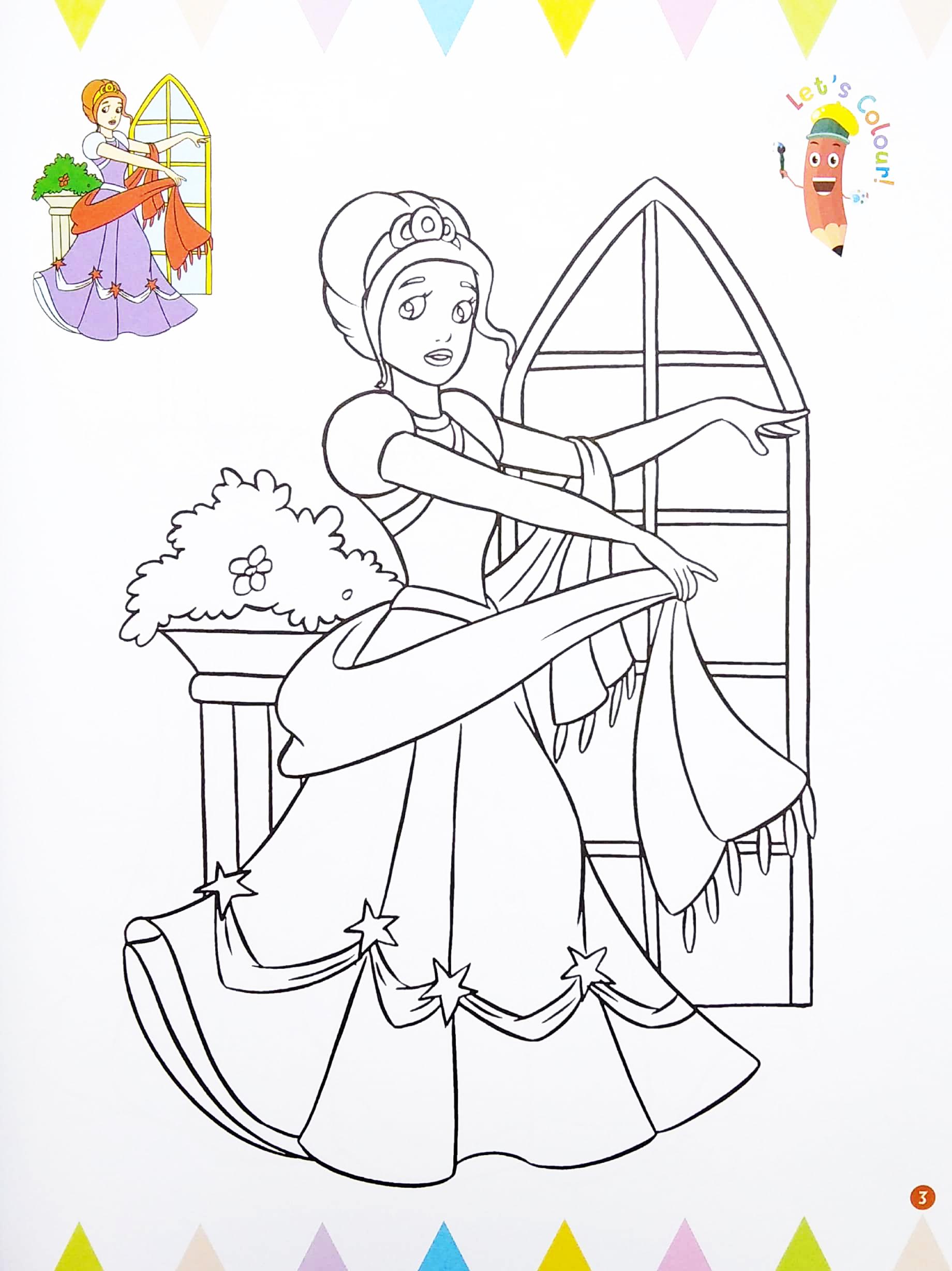 It’s My First Princess Colouring Book