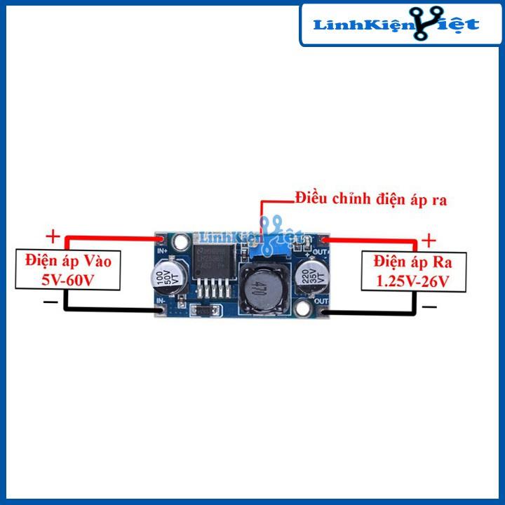 Module Hạ Áp Buck DC-DC LM2596HVS IN 5-40V 3A