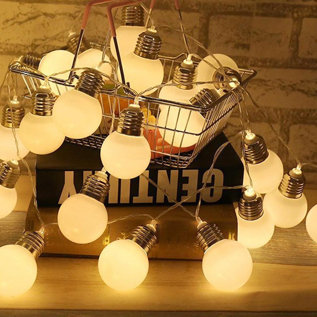 10 Led String Fairy Lights Bulb String Light For Outdoor Garden Garland