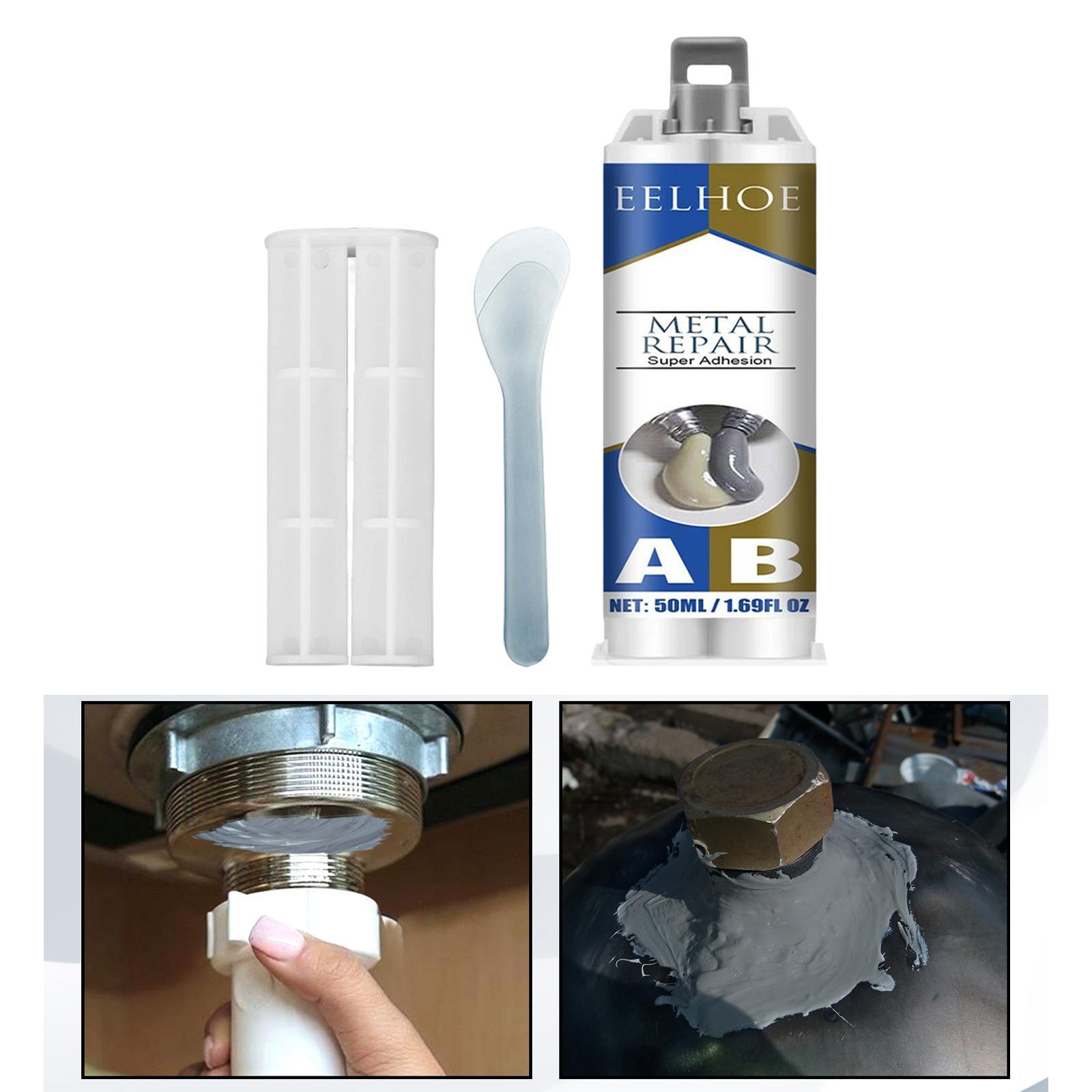 Metal Repair Glue A B Soldering Glue High Temp Adhesive Glue for Welding Metal