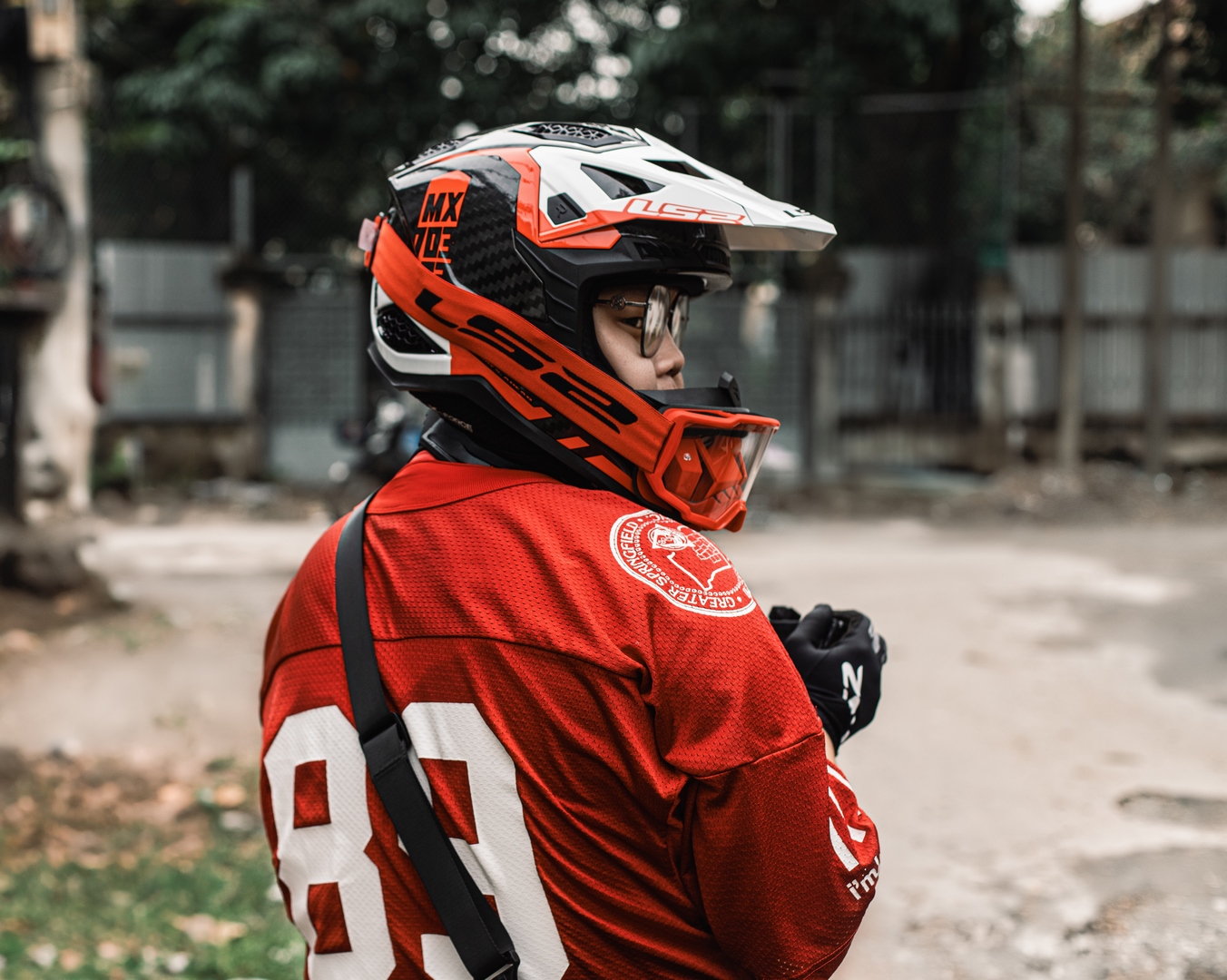 Mũ Cào Cào LS2 MX703 X-Force Carbon
