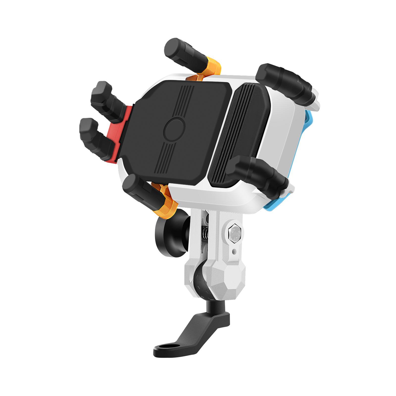 Motorcycle Phone Mount Handlebar Cellphone Holder Telescopic Bike Holder for  Motorcycle 4.7inch-7.2inch Smartphones