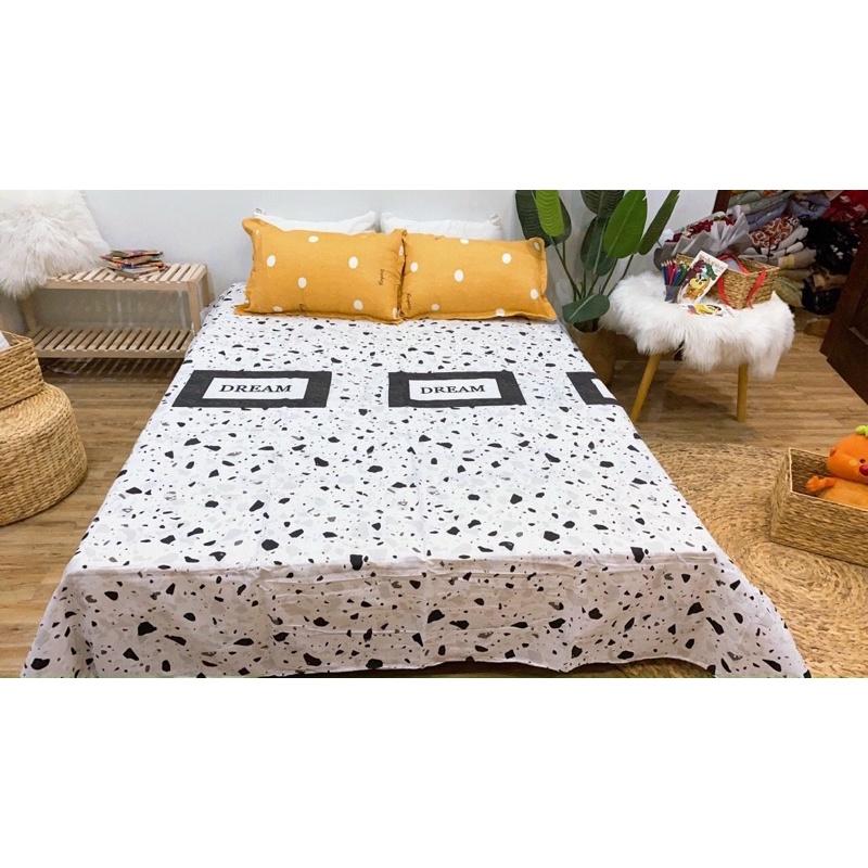 Bộ cotton poly trần phao, vải mềm mát.