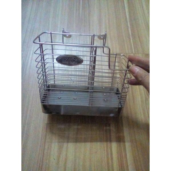 Ống đựng đũa thìa inox 2 ngăn