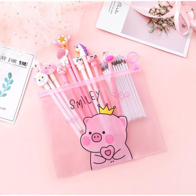 Combo 10 - 20 Bút Nước Hình Và Ruột Bút
