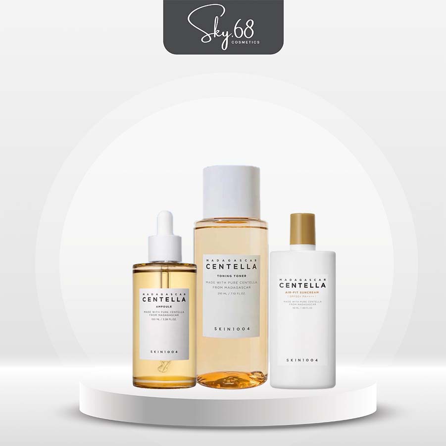 Bộ 3 SP Làm Dịu Da Skin1004 Madagascar Centella