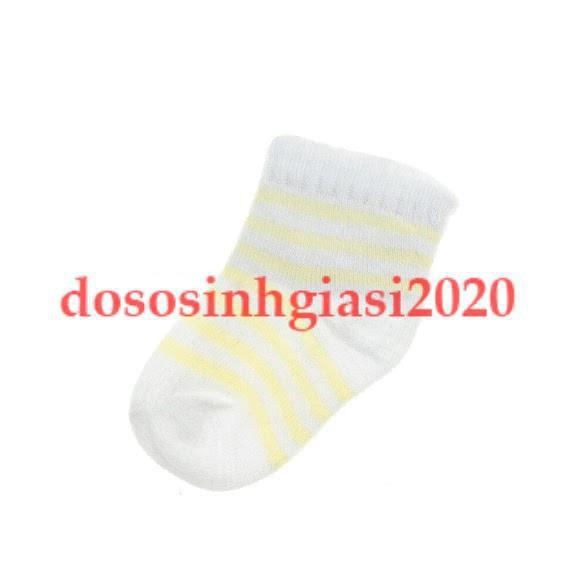 Vớ cho bé vớ sọc len sơ sinh cho bé 0-6 tháng