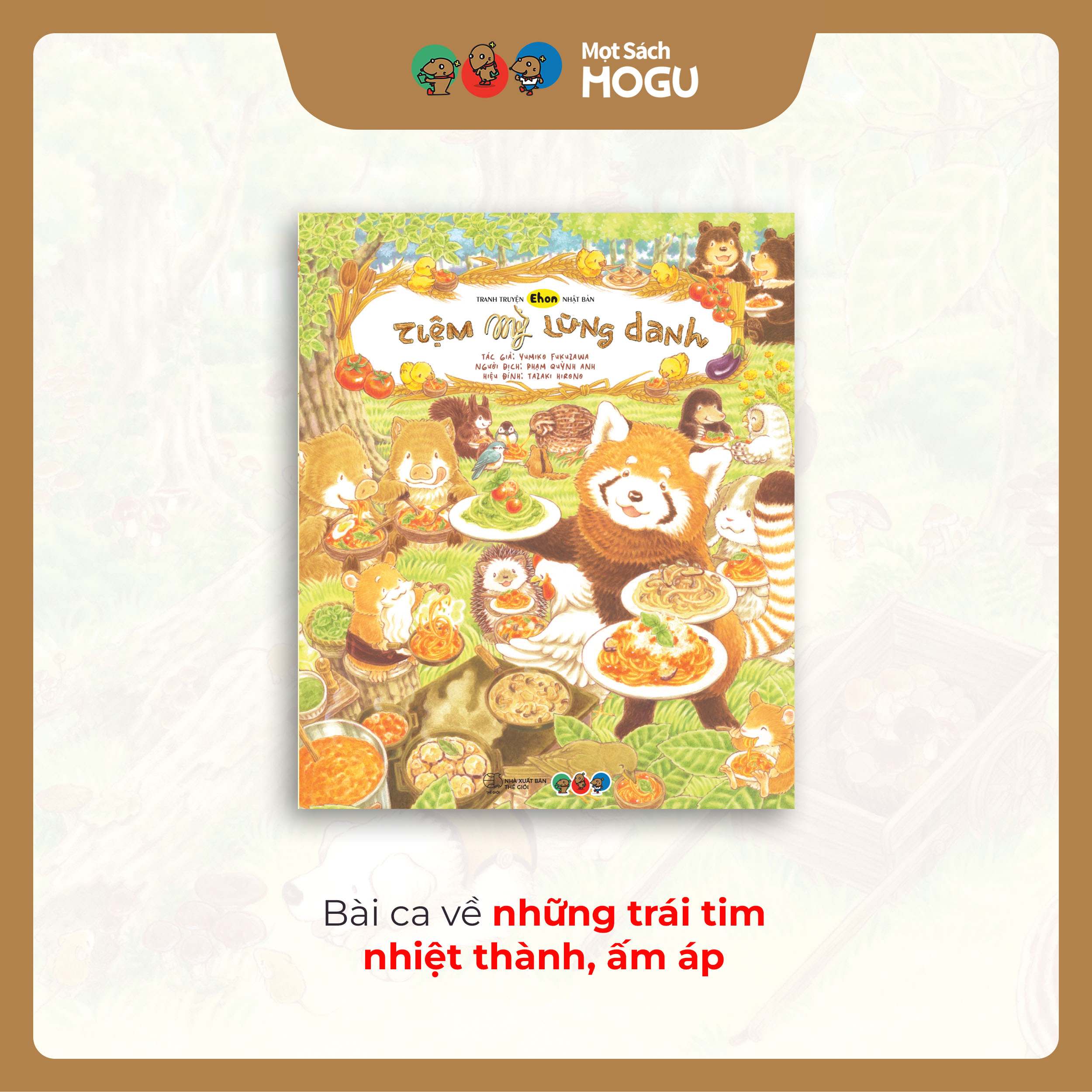 Truyện Ehon bé 3-4-5 tuổi - Bộ 7 cuốn Khu Rừng Lừng Danh