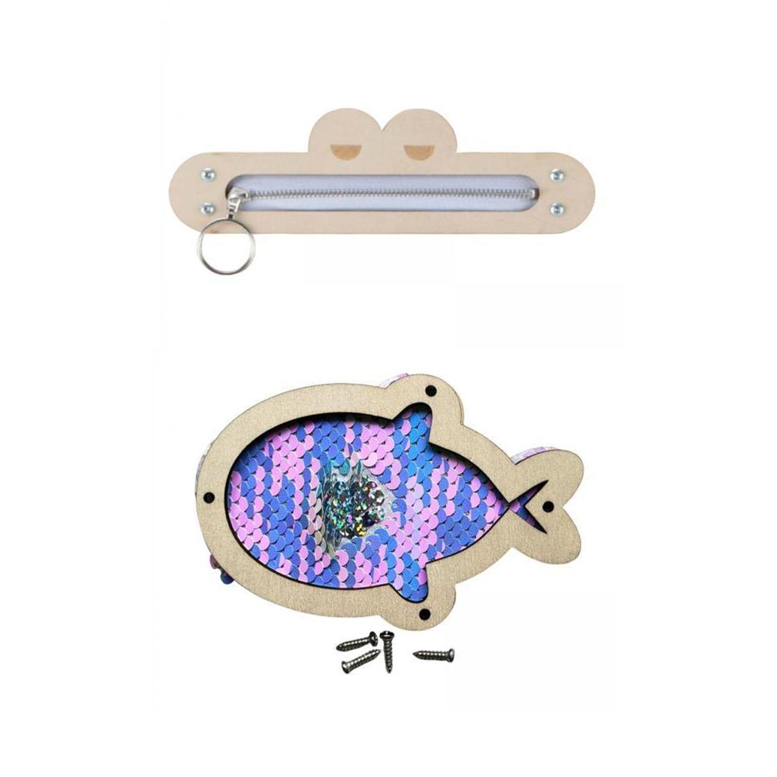 Busy Board Accessories Zipper Early Learning Educational Toy for Children