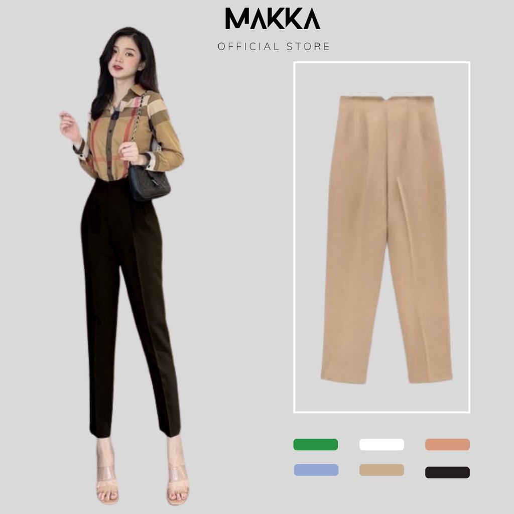 Quần baggy MAKKA túi cơi trước lưng V 6 màu cực xinh 8328