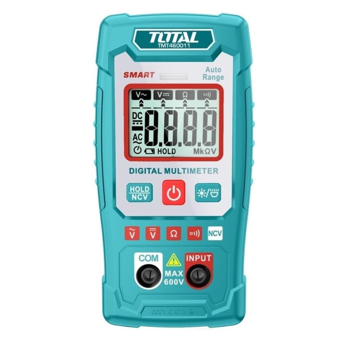 Đồng hồ đo điện vạn năng TOTAL TMT460011 - độ chính xác cao, màn hình LCD 2000 số đếm, có đèn nền ban đêm, có kèm pin