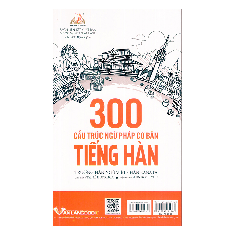 300 Cấu Trúc Ngữ Pháp Cơ Bản Tiếng Hàn