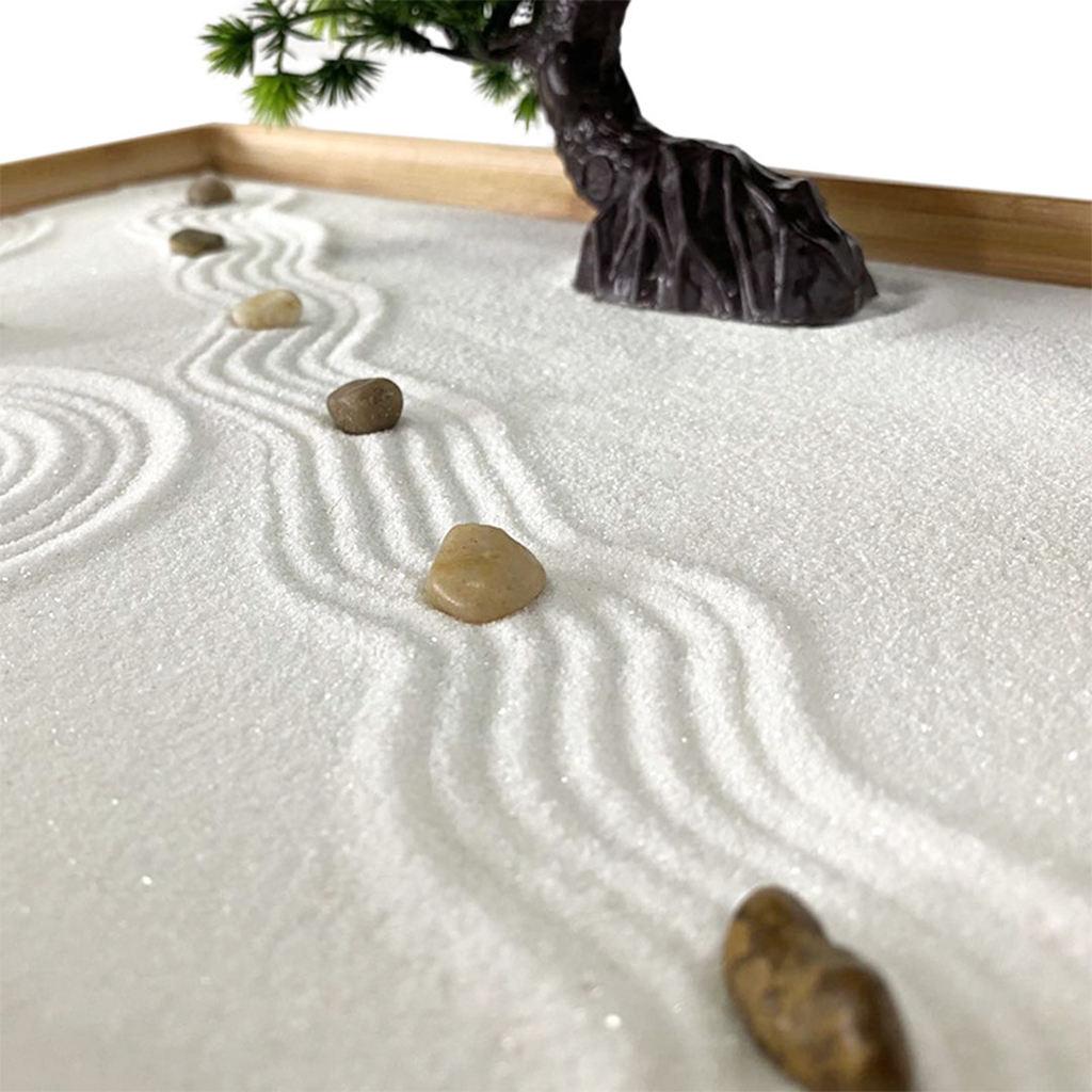 Mini Zen Garden Accessories Zen Garden Kit Chinese Garden Sand Meditation