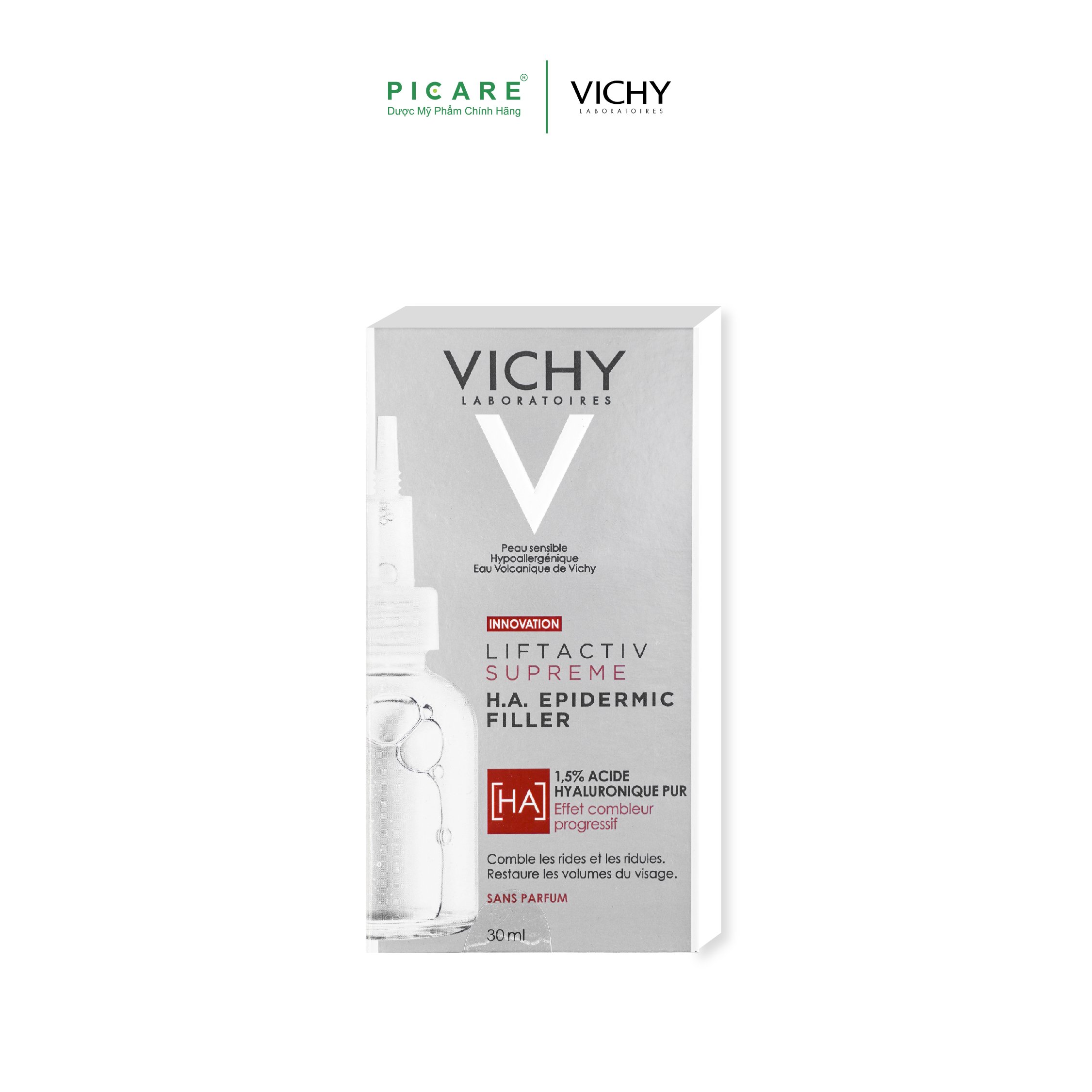 Tinh Chất Vichy Dưỡng Ẩm H.A Làm Căng Da Liftactiv Supreme HA 30ml