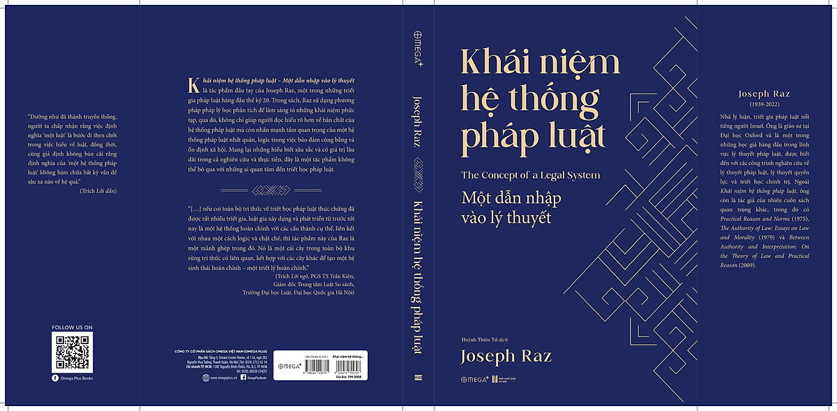 Khái Niệm Hệ Thống Pháp Luật - Một Dẫn Nhập Vào Lý Thuyết (Joseph Raz) - Omega Plus