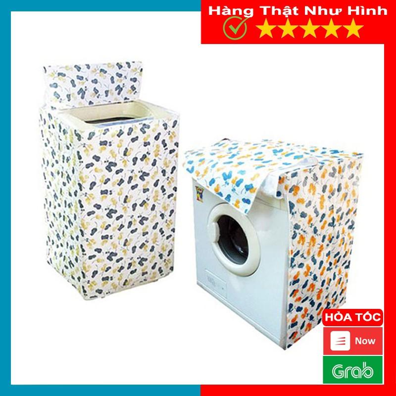 Áo Trùm Máy Giặt Cửa Trên VÀ Trước Loại Dày Lớn 8kg - 11kg MTDDT