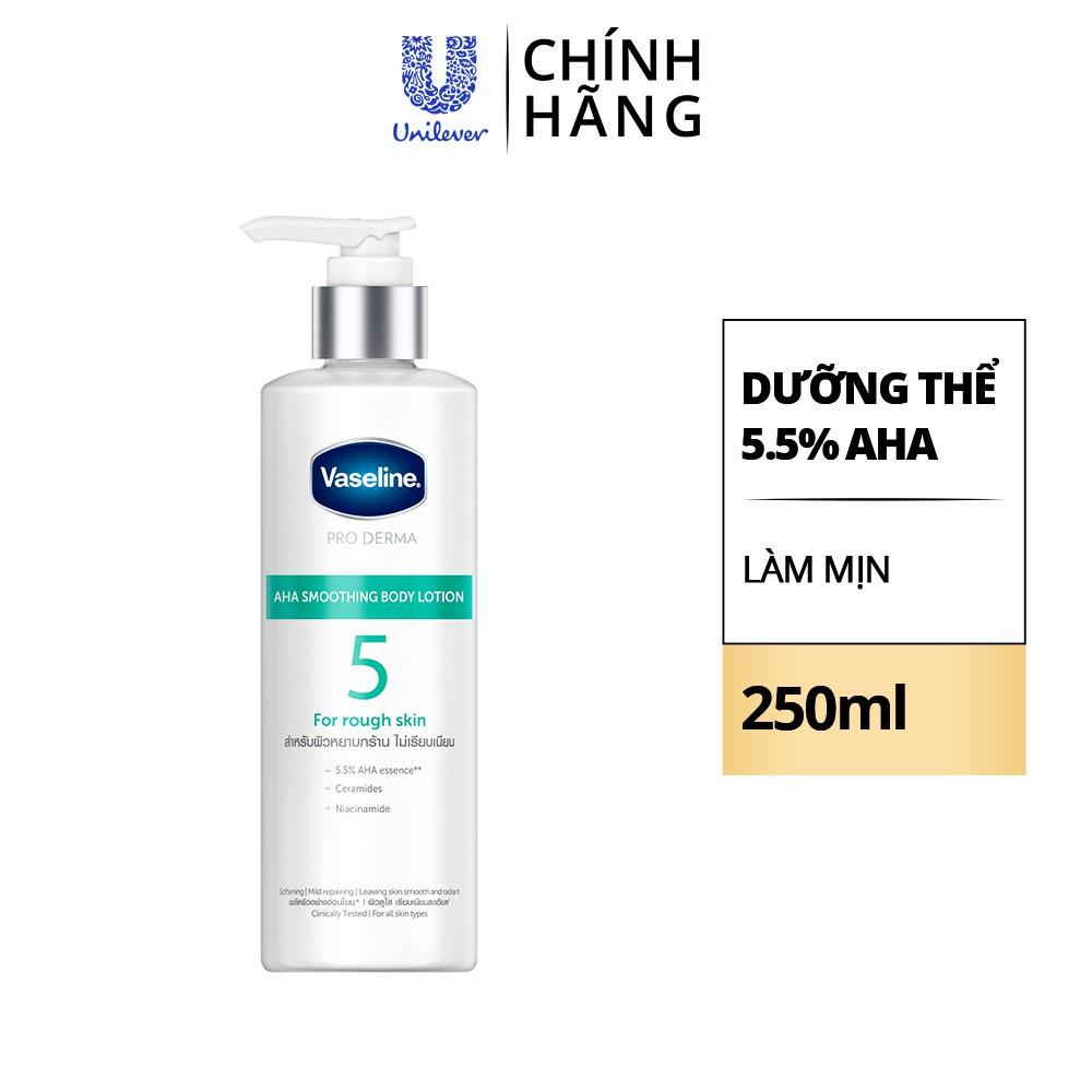 Sữa Dưỡng Thể Cấp Ẩm, Dưỡng Da Sáng Mịn Vaseline Pro Derma 250ml