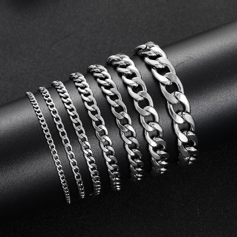 Vòng tay Lắc tay nam nữ kiểu lặc đơn cao cấp đẹp sang trọng titan thép không gỉ trangsucpt PTLTNA76