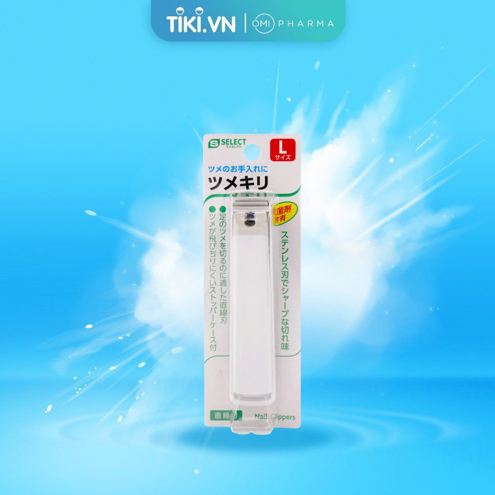 Nhíp Nhổ Lông Đầu Kẹp To Có Tay Cầm Nhựa Chống Trượt S Select Nhật Bản