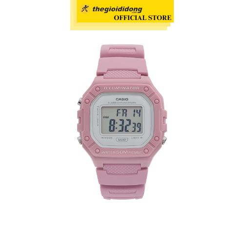 Đồng hồ CASIO 43 mm Unisex W-218HC-4AVDF - Hàng Chính Hãng