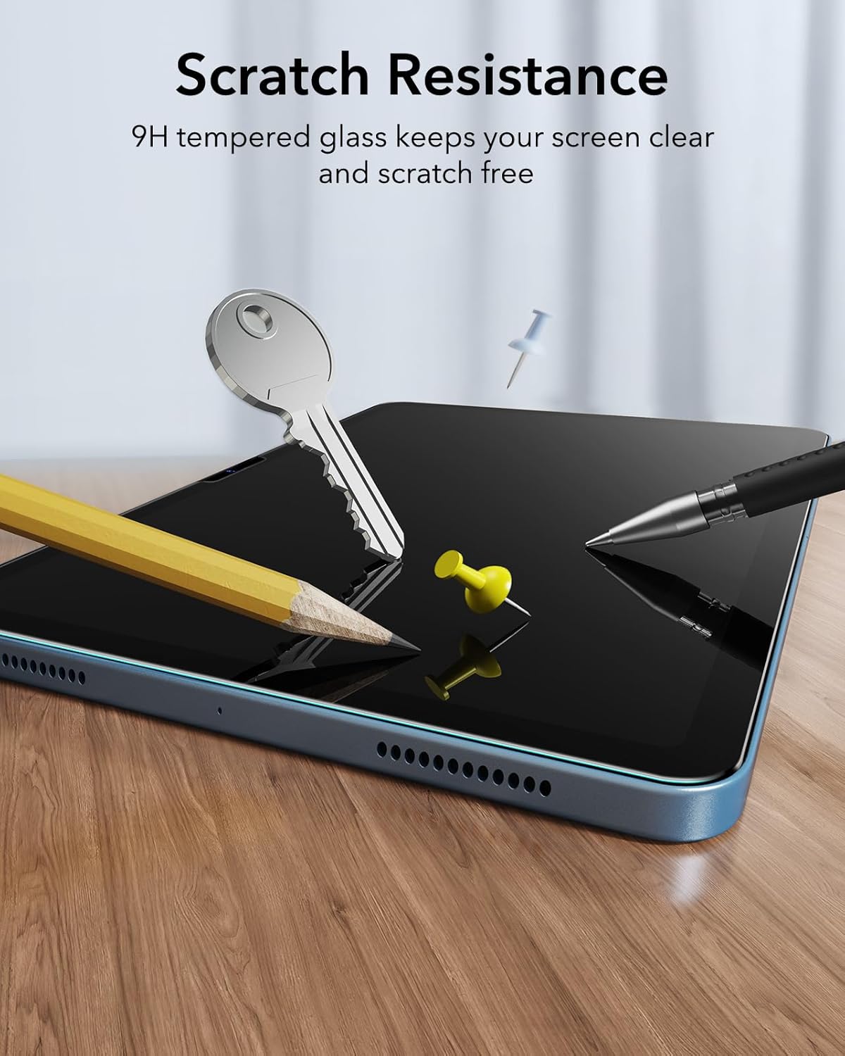 Kính cường lực dán màn hình cho iPad Gen 11 / iPad Gen 10 2025/2022 ESR UltraFit Classic Screen Protector - Hàng Chính Hãng