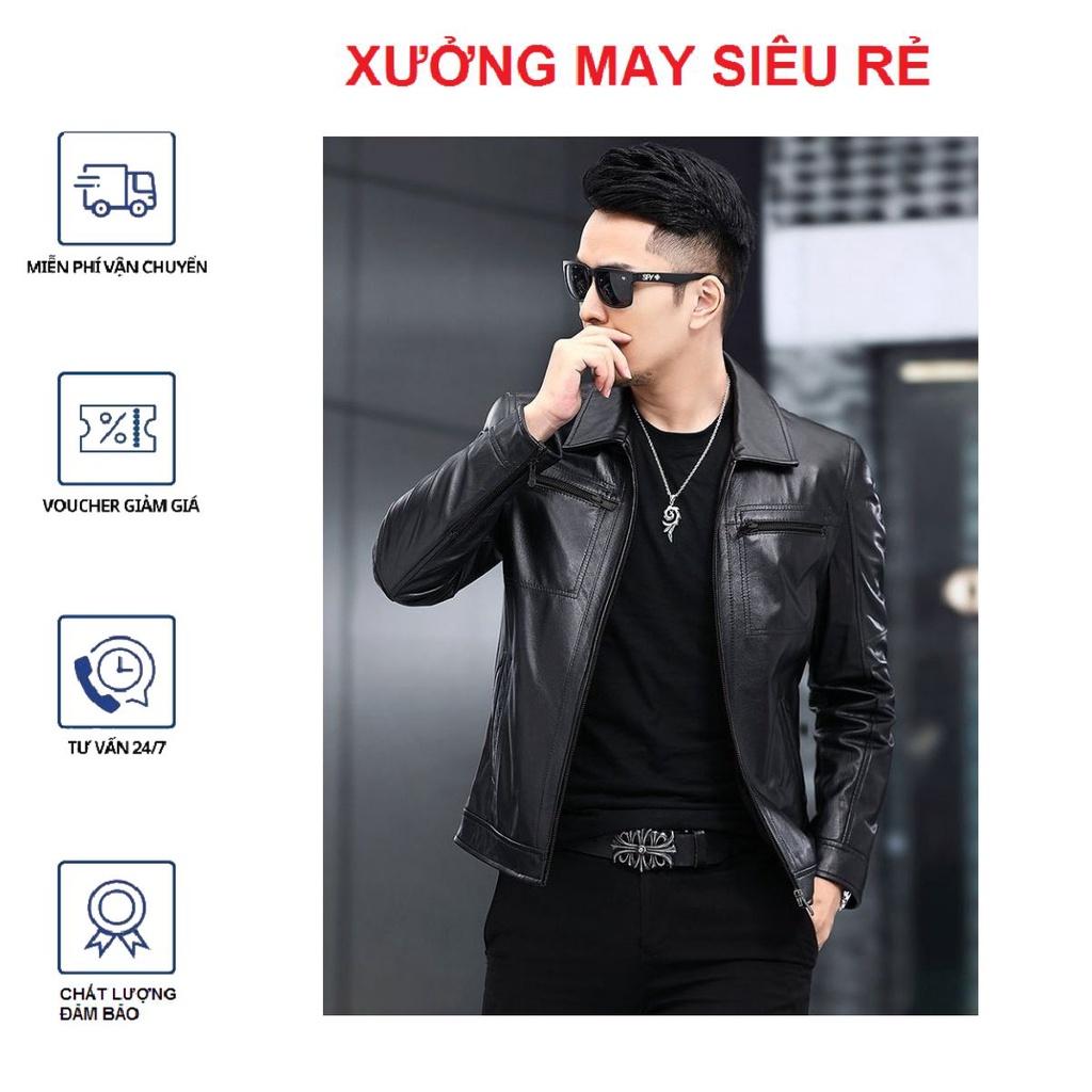 Áo khoát phối túi dây kéo ngang bao chất đẹp-A1089 - Lót Lông
